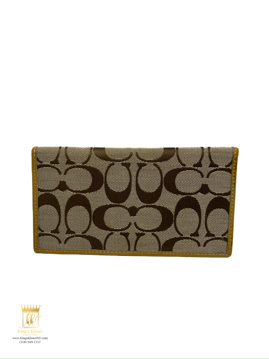 Coach Checkbook Wallet